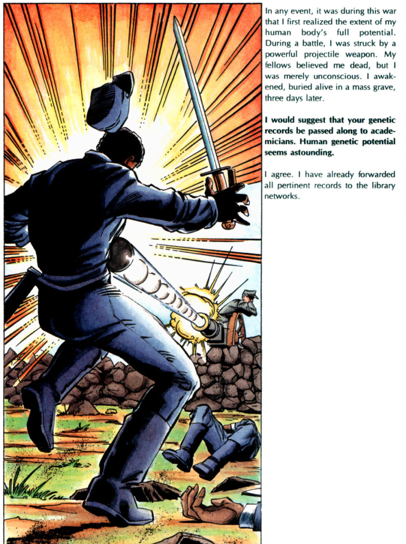 Arnus recounts his life on Earth during the Civil War.